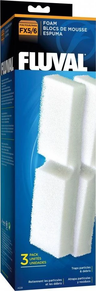 Fluval FX4/FX5/FX6 kempinė Bio-Foam (3vnt)