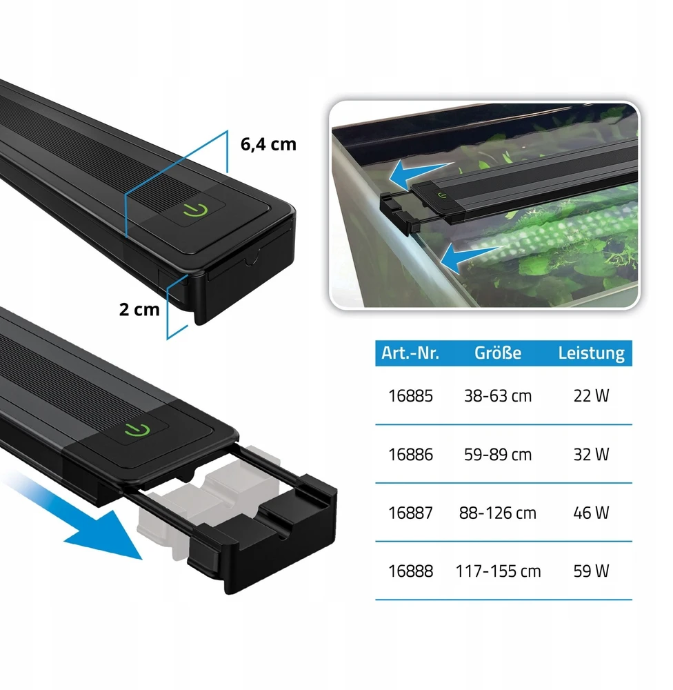 Fluval Plant LED 4.0 22W 38-63cm