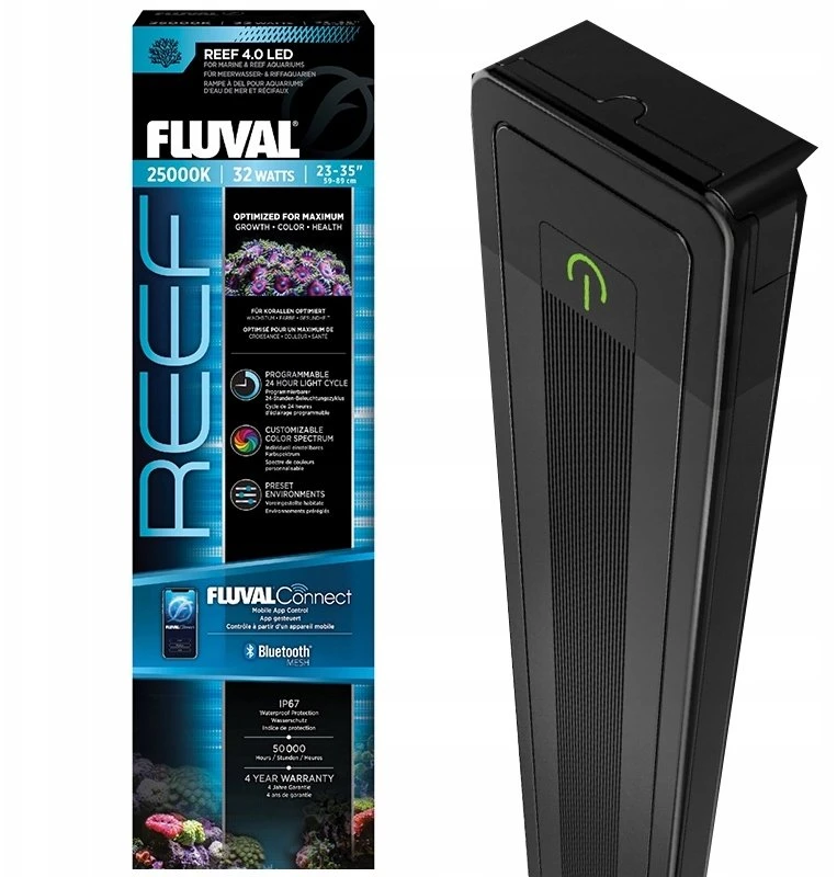 „Fluval“ – „Reef LED 4.0“ – 32 W, 58,9–88,9 cm