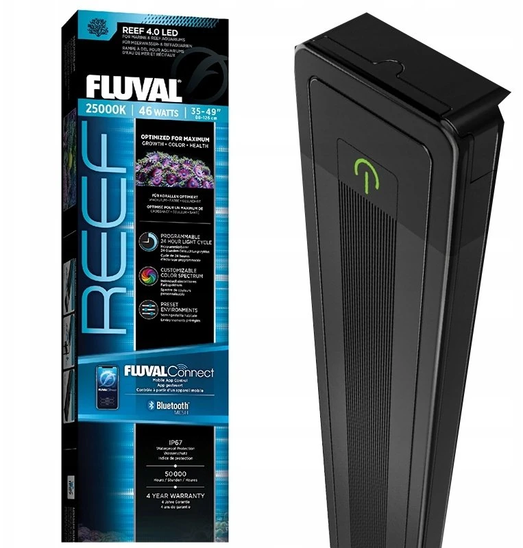 „Fluval“ – „Reef LED 4.0“ – 46 W – 88,2–125,8 cm