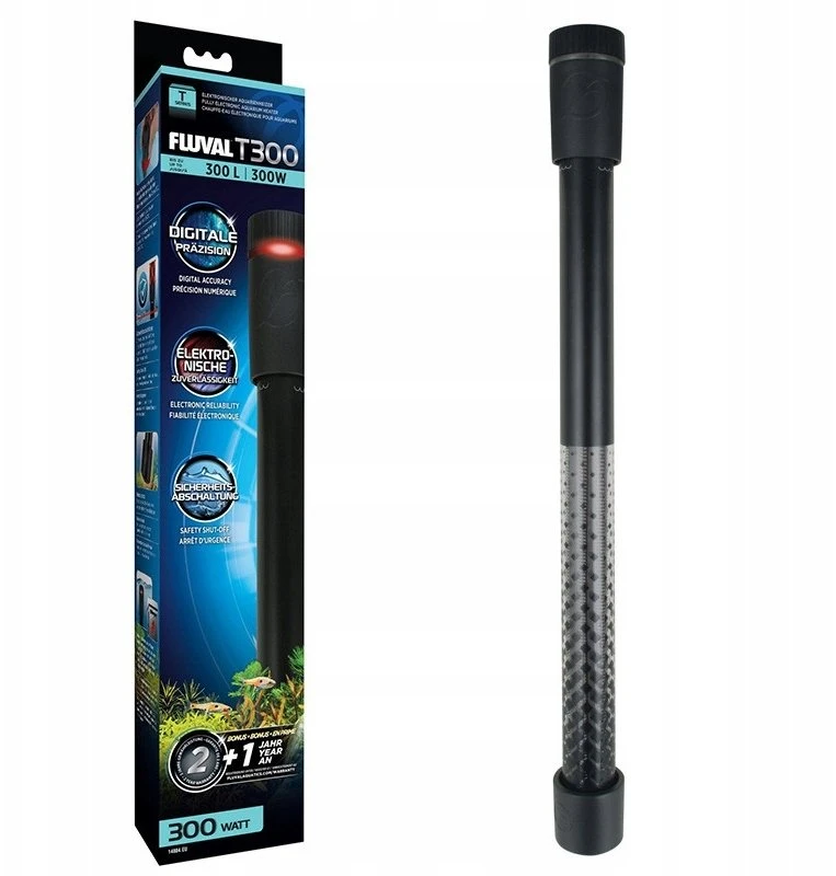 „Fluval Fluval T300“ šildytuvas, 300 W, iki 300 l