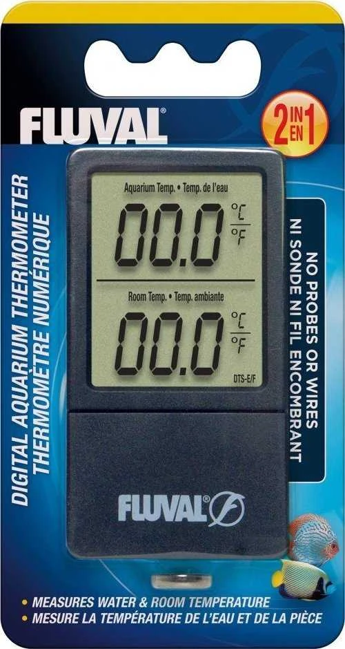Fluval termometras LCD 2in1