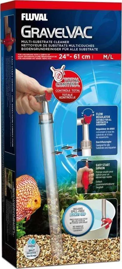 Fluval Odmulacz GravelVac Multi-Substrate Cleaner M/L