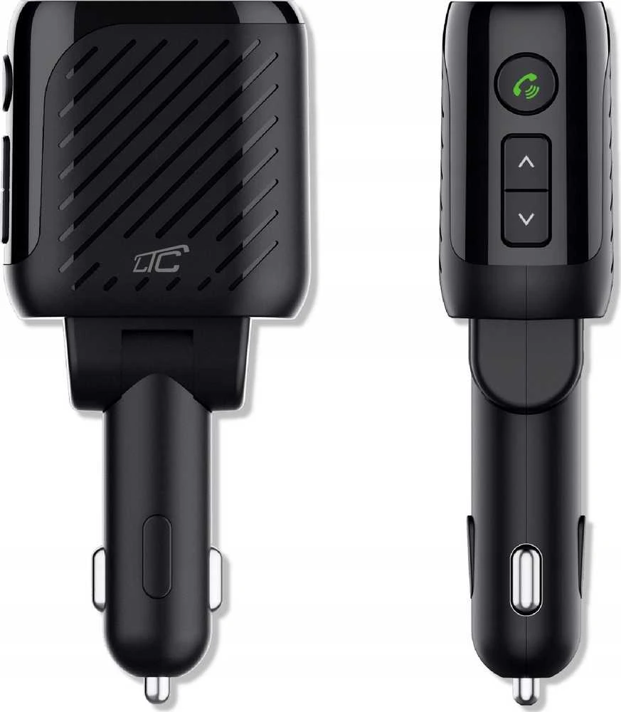 FM siųstuvas LTC „BLUETOOTH“ SIŲSTUVAS V5.3 SU GN. CIGAREČIŲ ŽIEBTUVŲ 120 W AKUMULIATORIAUS ĮKŪRIMO MATUOKLIS QC3.0+ C TIPO (PD 20 W)
