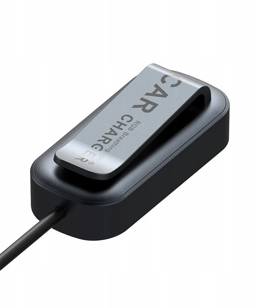 FM siųstuvas Somostel Somostel siųstuvas 3x USB / 2x Typ-C 3.1A QC PD juodas SMS-A110 (35538)