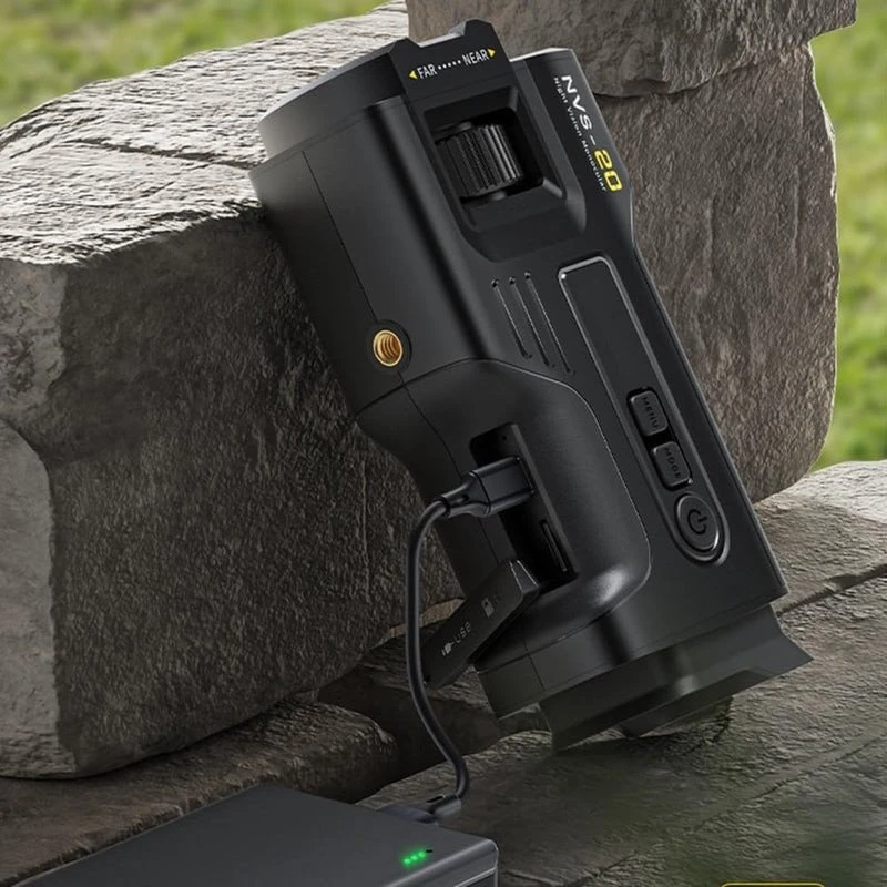 Žiūronai FNIRSI NVS-20 skaitmeninis naktinio matymo įrenginys su 4K HD įrašymu