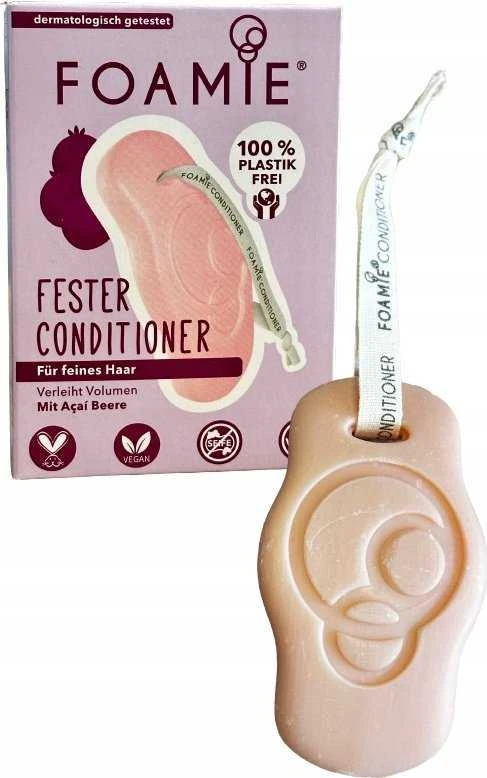 Foamie „You`re Adorabowl“ plaukų kondicionieriaus batonėlis apimčiai, 80 g