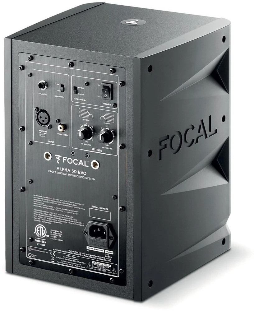 „Focal Alpha Evo 50“ – aktyvus 2 juostų studijinis monitorius