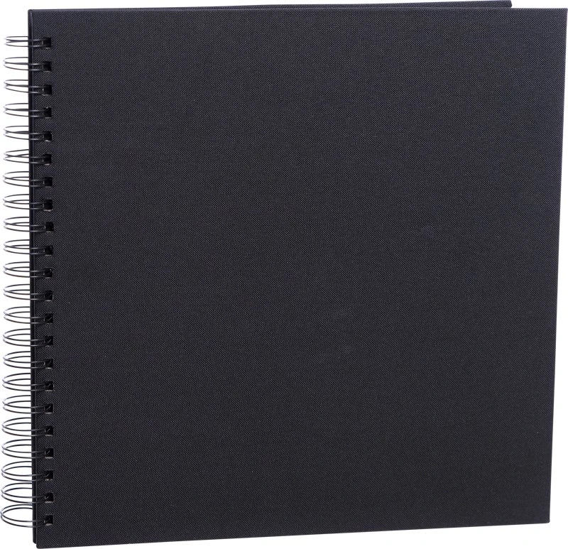 Focus Focus Essence Wire-O 30x30 Juodas w. Juodas Sheets