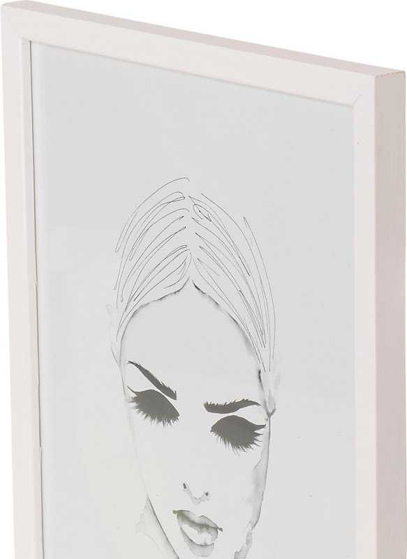 Ramka Focus Focus Rock Baltas 9x12