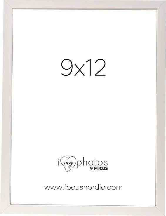 Ramka Focus Focus Rock Baltas 9x12
