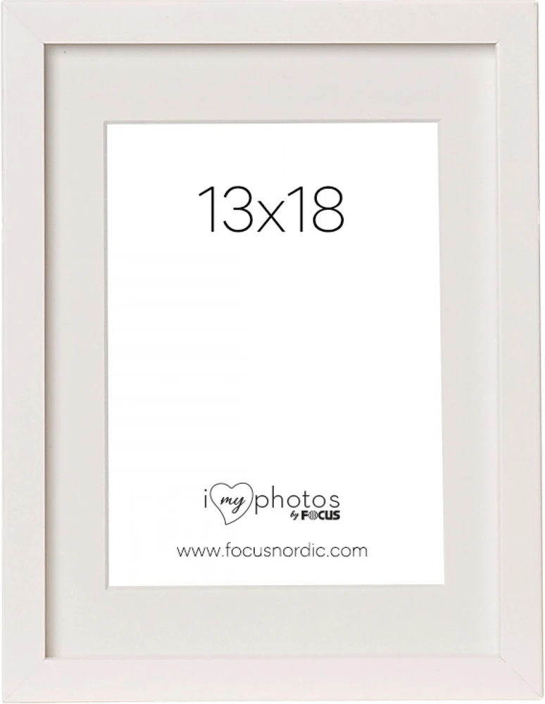 Ramka Focus Focus Vivaldi Baltas 13x18