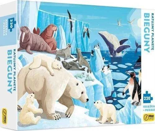 Foksal Wilga Play Dėlionė iš 220 stulpų, išgelbėkime planetą