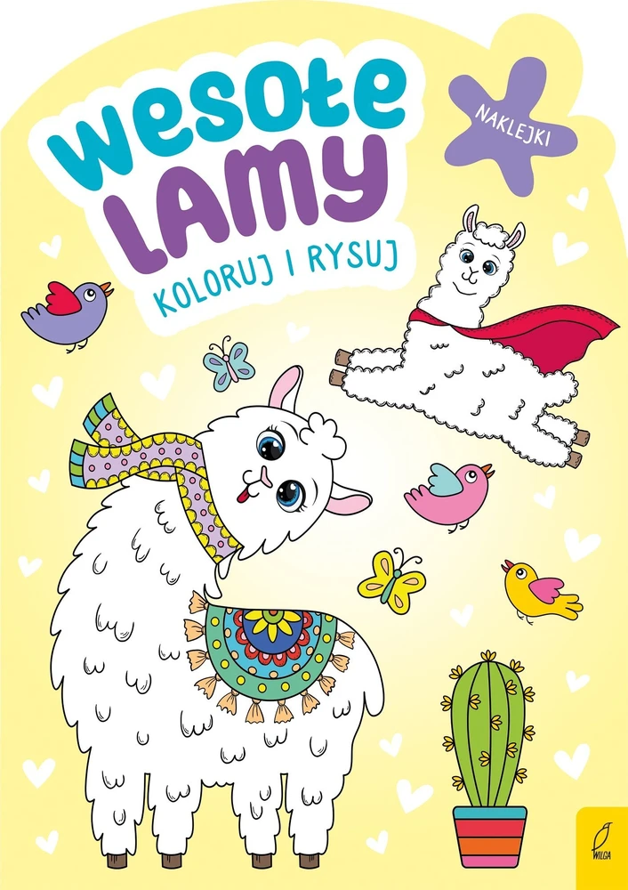 Foksal spalvoti ir piešiniai Happy Llamas 95001