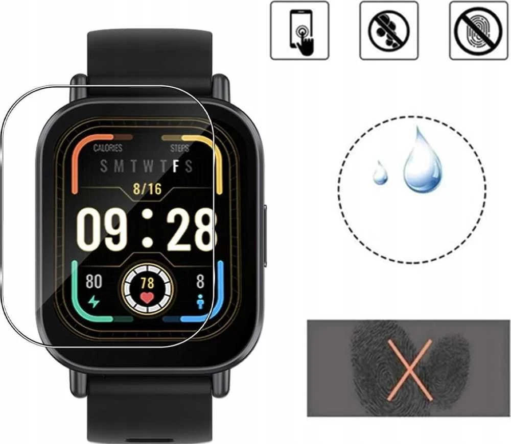 Plėvelė 3MK ARC Watch Fullscreen skirtukas Redmi Watch 5 Active