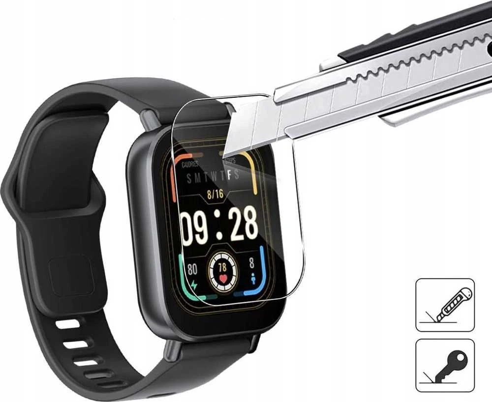Plėvelė 3MK ARC Watch Fullscreen skirtukas Redmi Watch 5 Active