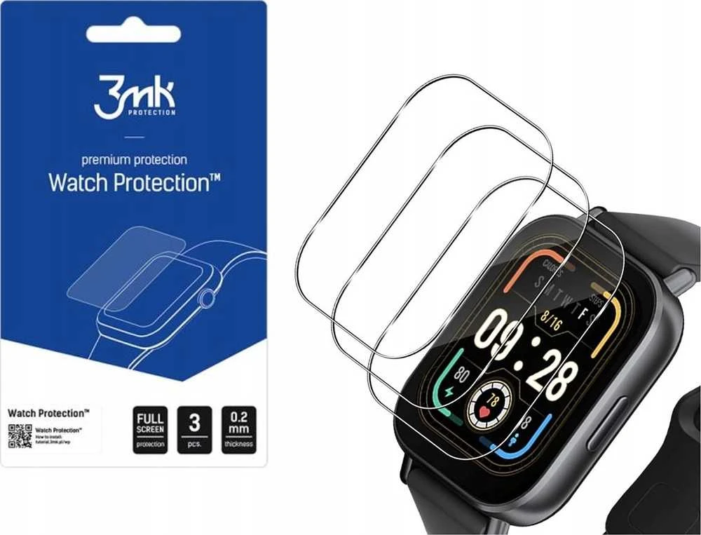 Plėvelė 3MK ARC Watch Fullscreen skirtukas Redmi Watch 5 Active