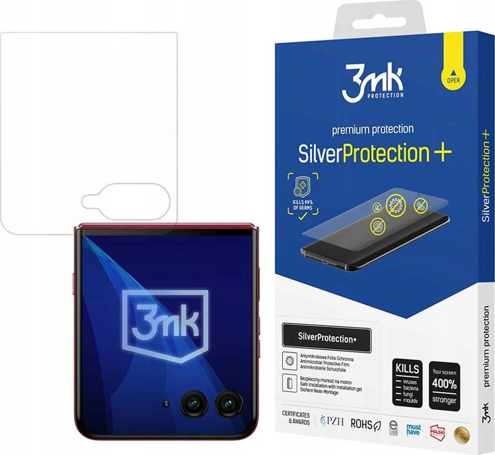 3Mk apsauga Motorola Razr 60 Ultra – 3mk sidabrinė apsauga+