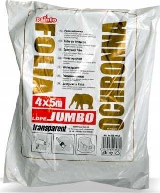 Painto FOLIA MALARSKA 4*5 JUMBO GRUBA TRANSPARENTNA