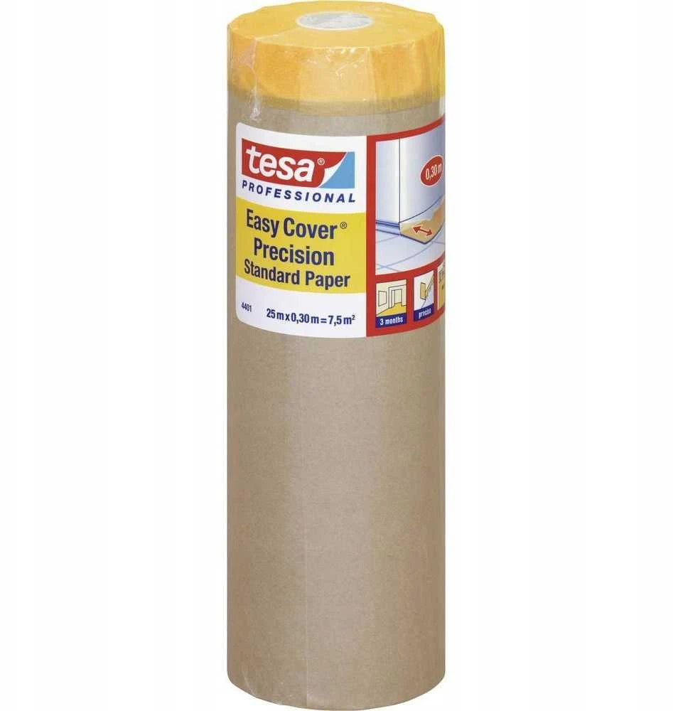 APSAUGINIS POPIERIUS SU JUOSTELE EASY-COVER-PRECISION/25X300 TESA