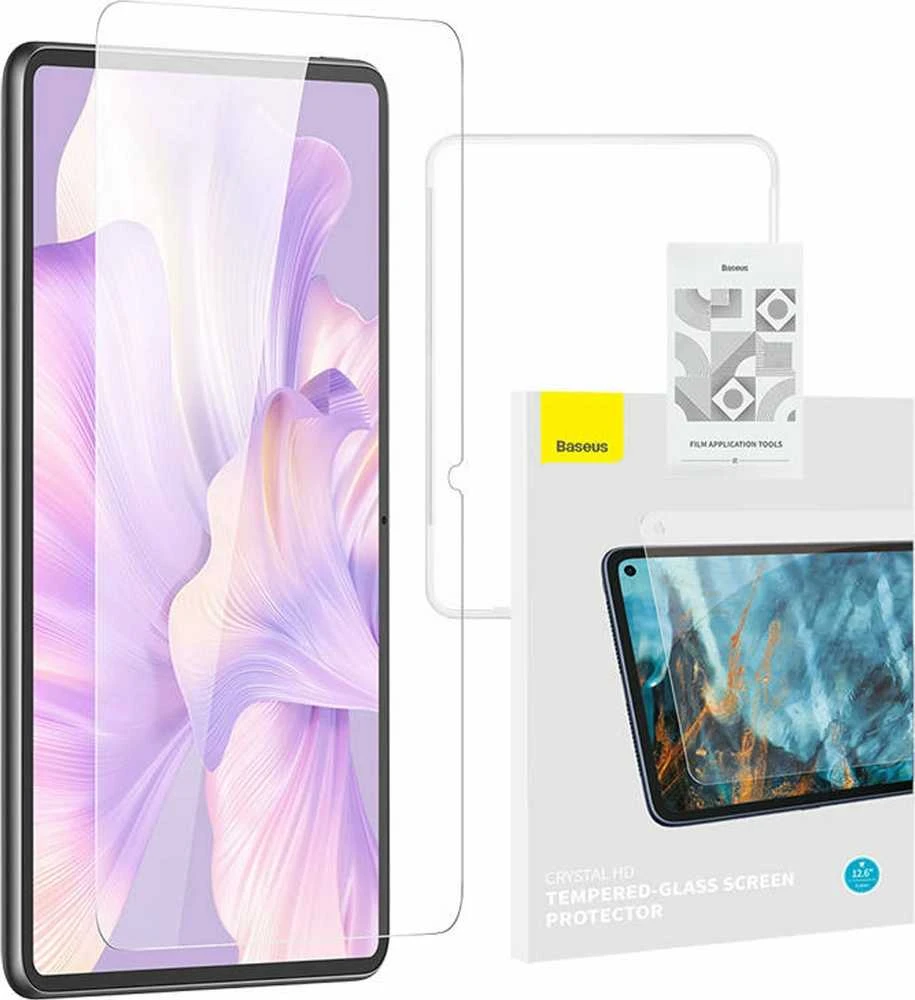 Grūdintas stiklas Baseus Crystal 0.3 mm, skirtas HUAWEI MatePad Pro 12.6"