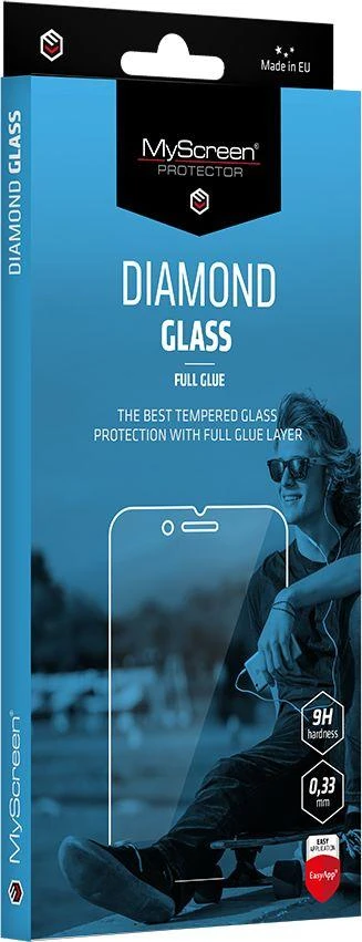 MyScreen Edge 3D 0,33 mm 9H Premium Diamond Japan Glass, skirtas Apple iPad Pro 11" skaidrus