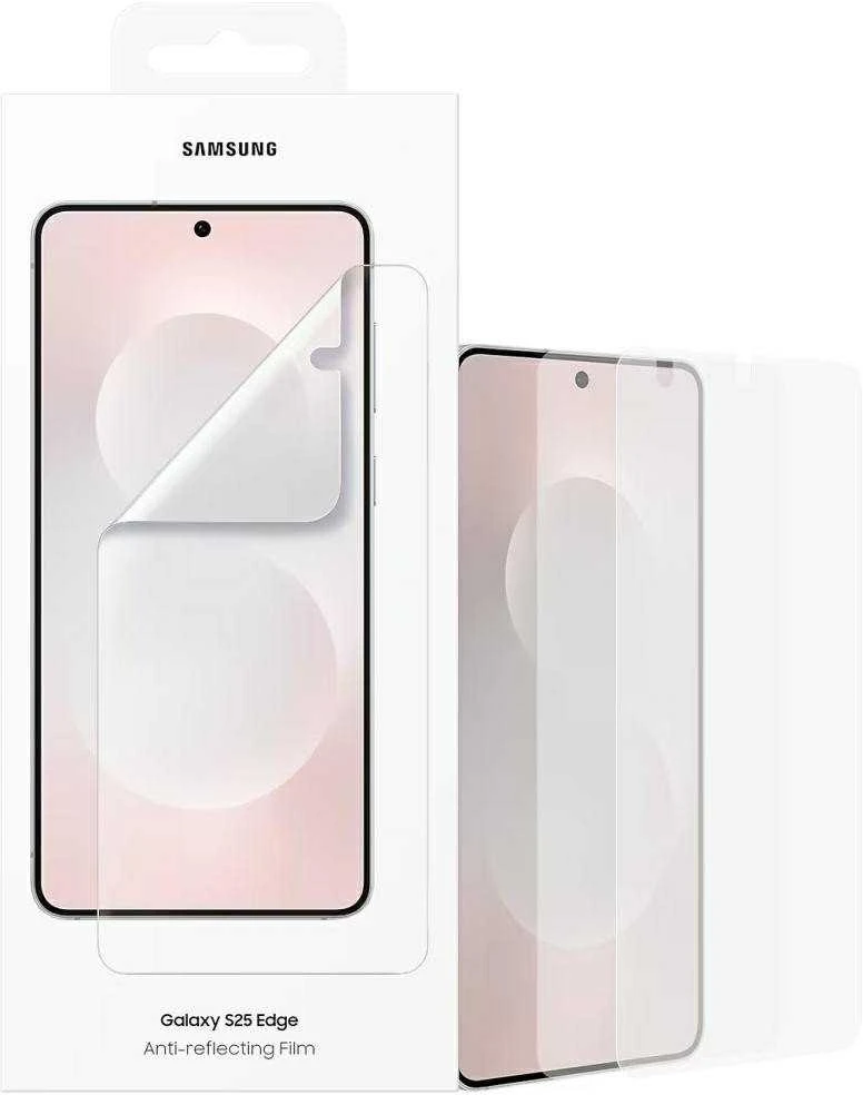 112803 Apsauginė plėvelė Samsung Anti-reflecting Film 2vnt skirta Samsung Galaxy S25 Edge skaidri
