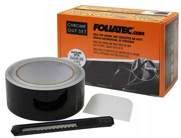 "Foliatec" rinkinys "Chrome Out", nero lucido