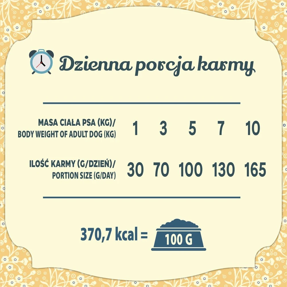 FOLK Small breeds Kashubian-style fish specialty with apples, parsley and lovage – sausas Maistas šunims – 7kg