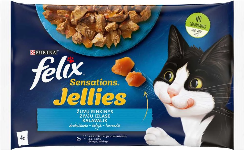 FELIX KONS ĖDAL KAT ŽUVIES KONS.SU PADAŽ.4X85G