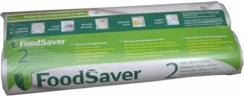 Food Saver Vakuuminių Maišelių Ritinėlis - FoodSaver FSR2802 28cm x 5.5m, Tinka Šaldytuvui Ir Mikrobangų Krosnelei