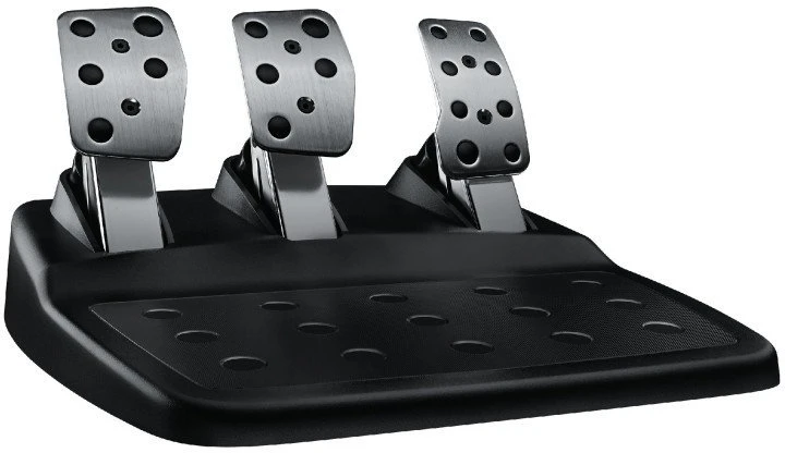 Logitech G29 SE Driving Force žaidimų vairas su pedalais, su „Force Feedback“ technologija + Logitech G Driving Force pavarų perjungimo svirtis, skirta PS5, PS4 ir PC (991-000557)