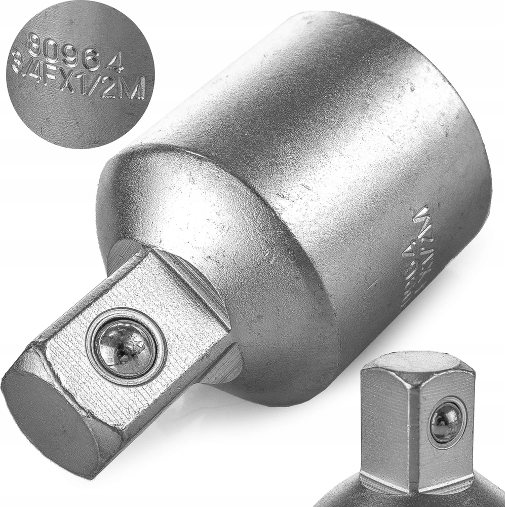 Forcekraft Adapteris 3/4''(F)x1/2''(M)