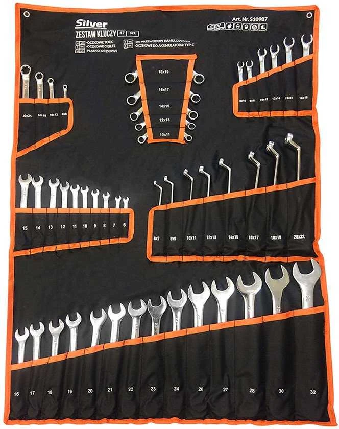 Forcekraft Kombinuotų raktų komplektas WMC TOOLS 5261MP 25 vnt