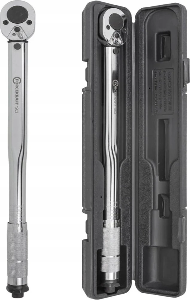 Forcekraft Dinamometrinis raktas 28-210 Nm, 1/2''