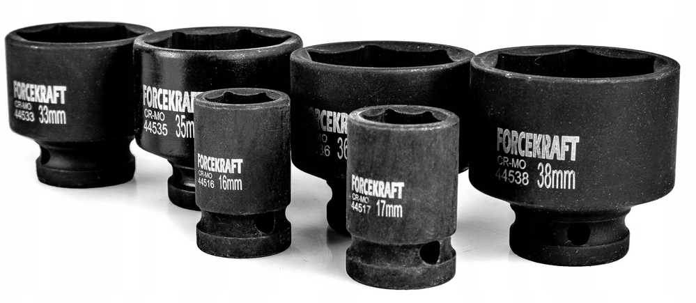 Forcekraft Smūginė galvutė 1/2'' 16mm (6-kampė)