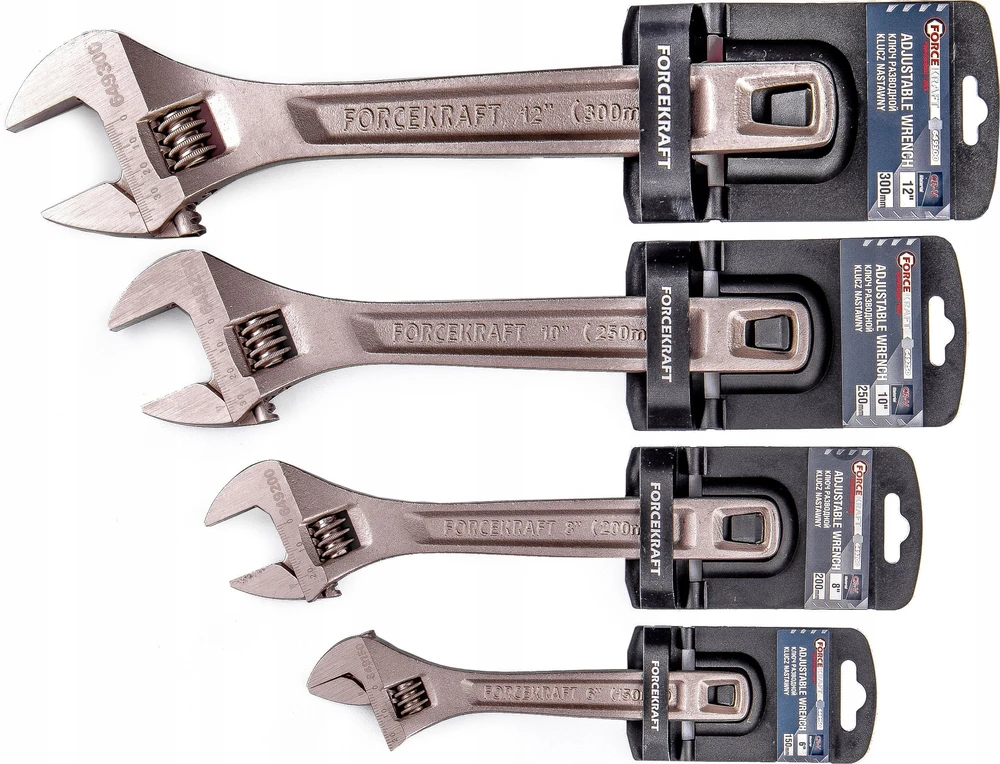 Forcekraft Profi CRV 12"-30 0mm reguliuojamas veržliaraktis