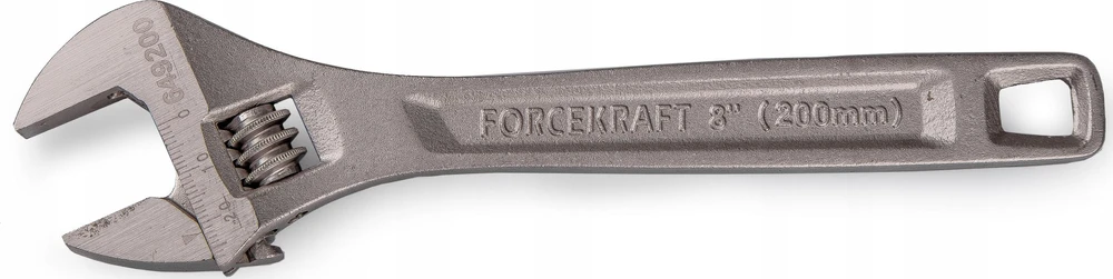 Forcekraft Profi CRV 8"-200mm reguliuojamas veržliaraktis