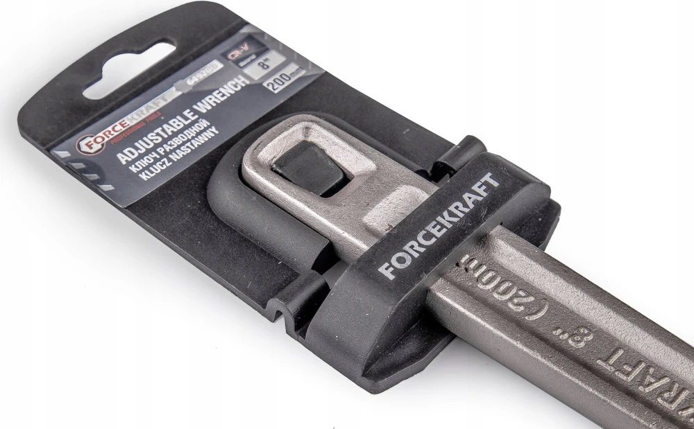 Forcekraft Profi CRV 8"-200mm reguliuojamas veržliaraktis