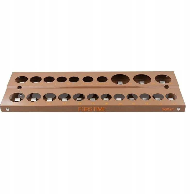 Forcekraft smūginių antgalių rinkinys 1/2'' 22 vnt. (10-32mm) (6 briaunų)