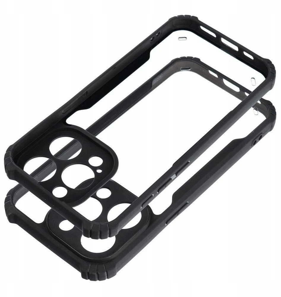 Forcell Oem ANTI-DROP dėklas skirtas Xiaomi Redmi 14c juodos spalvos