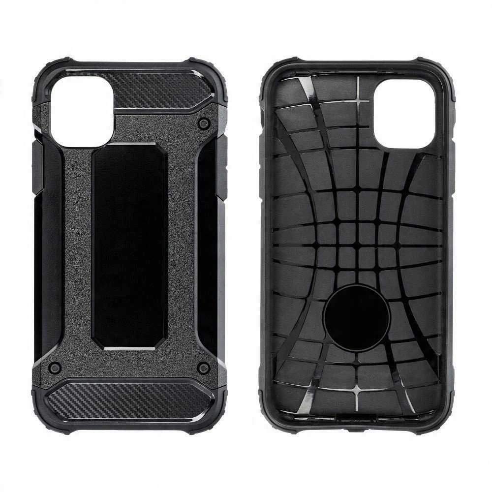 Forcell Oem ARMOR dėklas skirtas Samsung Galaxy S24 FE juodos spalvos