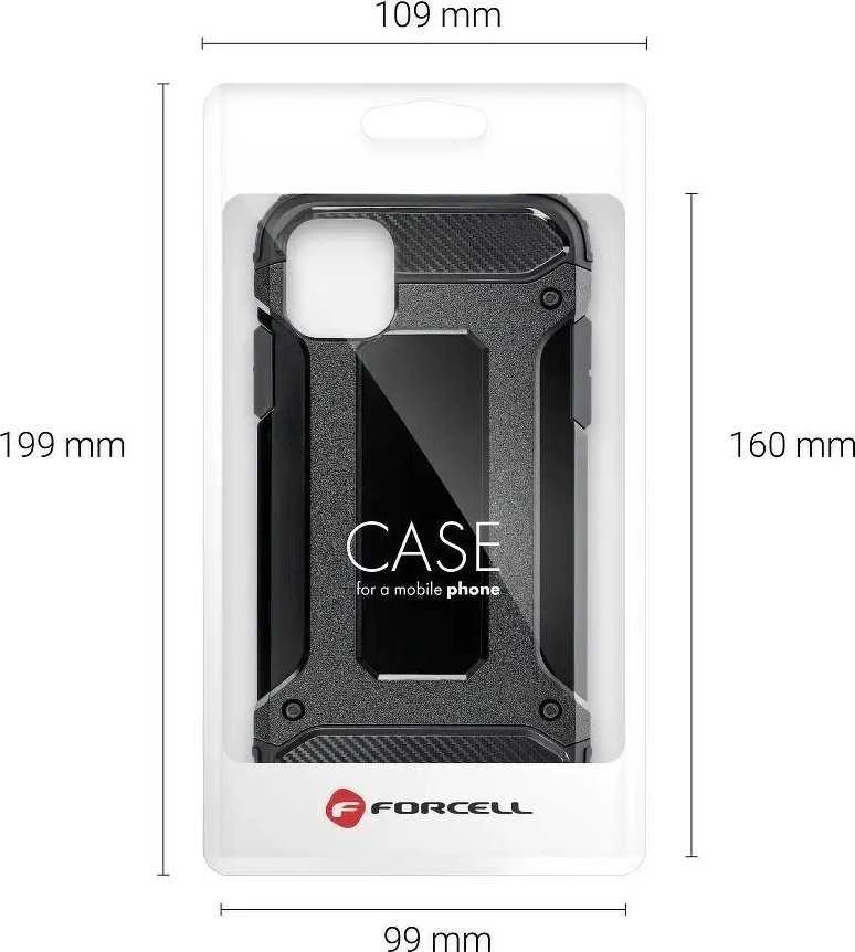 Forcell Oem ARMOR dėklas skirtas Samsung Galaxy A33 5G juodos spalvos