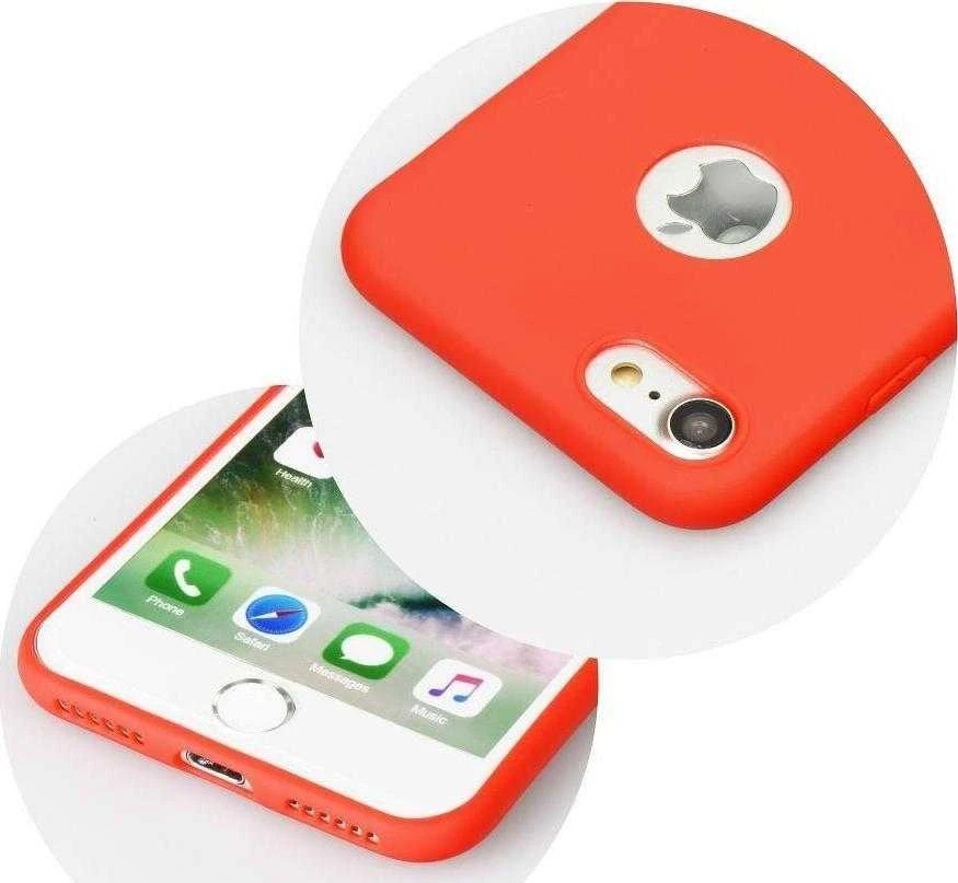 Forcell OEM dėklas, skirtas iPhone 13 MINI, minkštas, raudonas
