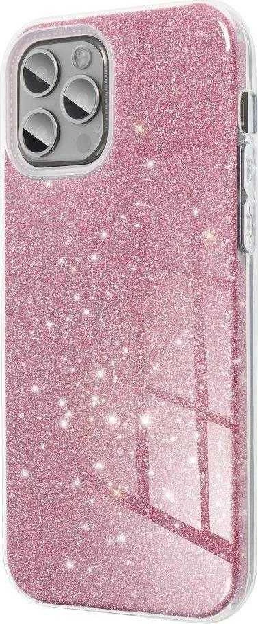Forcell OEM dėklas, skirtas iPhone 13, spindinčios rožinės spalvos