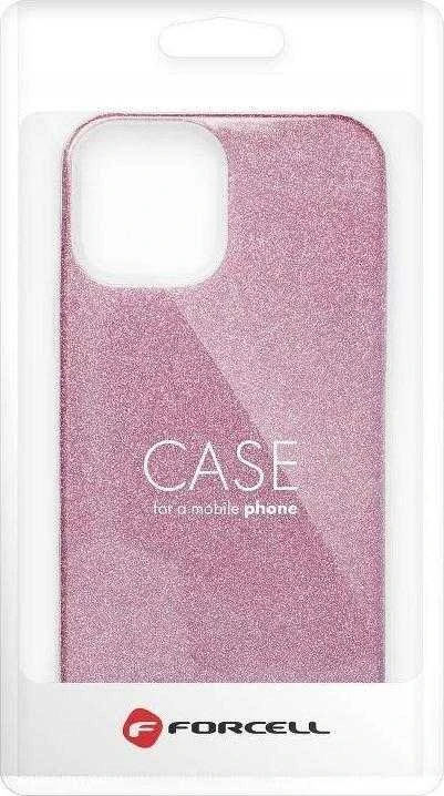 Forcell OEM dėklas, skirtas iPhone 13, spindinčios rožinės spalvos
