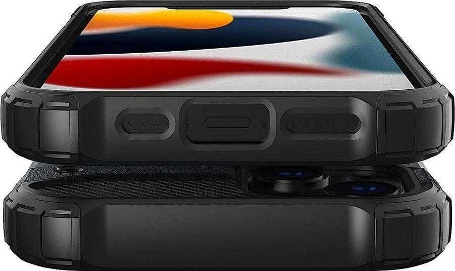 Forcell OEM dėklas, skirtas iPhone 13 Armor juodas