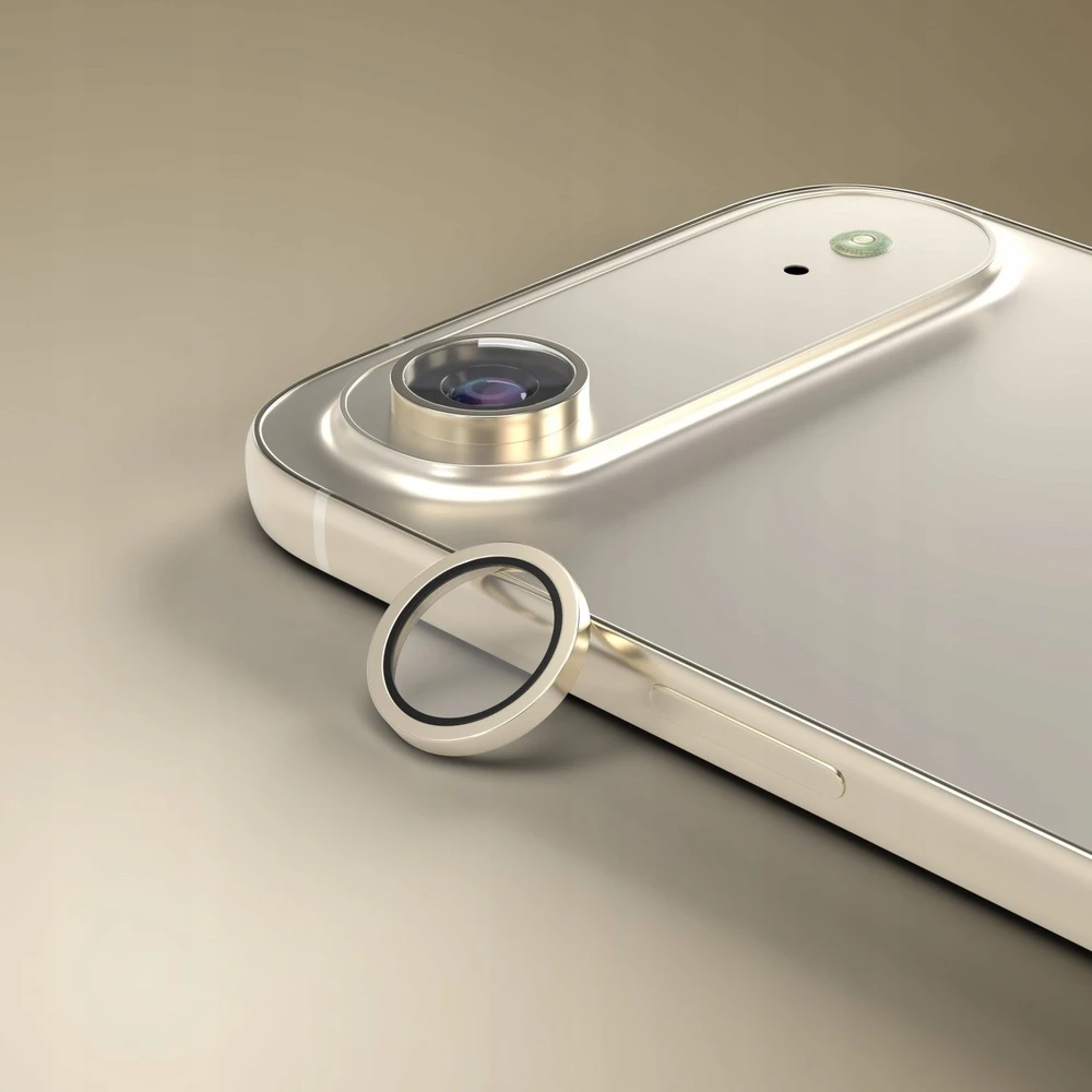 Forcell Telforceone galinio fotoaparato objektyvo apsauga, skirta iPhone 17 Air auksinis