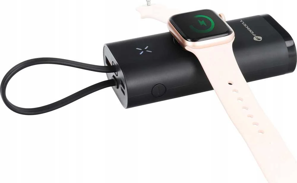 FORCELL F-ENERGY F10K4 maitinimo blokas, suderinamas su Apple Watch PD QC3.0 3A 22,5W 10000 mAh juodos spalvos