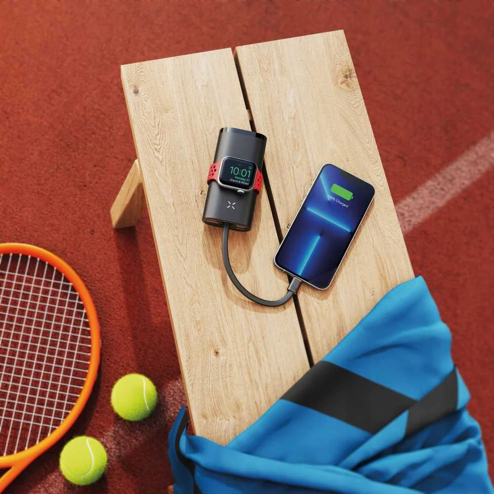 FORCELL F-ENERGY F10K4 maitinimo blokas, suderinamas su Apple Watch PD QC3.0 3A 22,5W 10000 mAh juodos spalvos